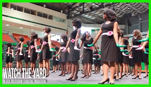 Now That Is A Lot Of AKAs! FAMU 2013 AKA Probate - Watch ...