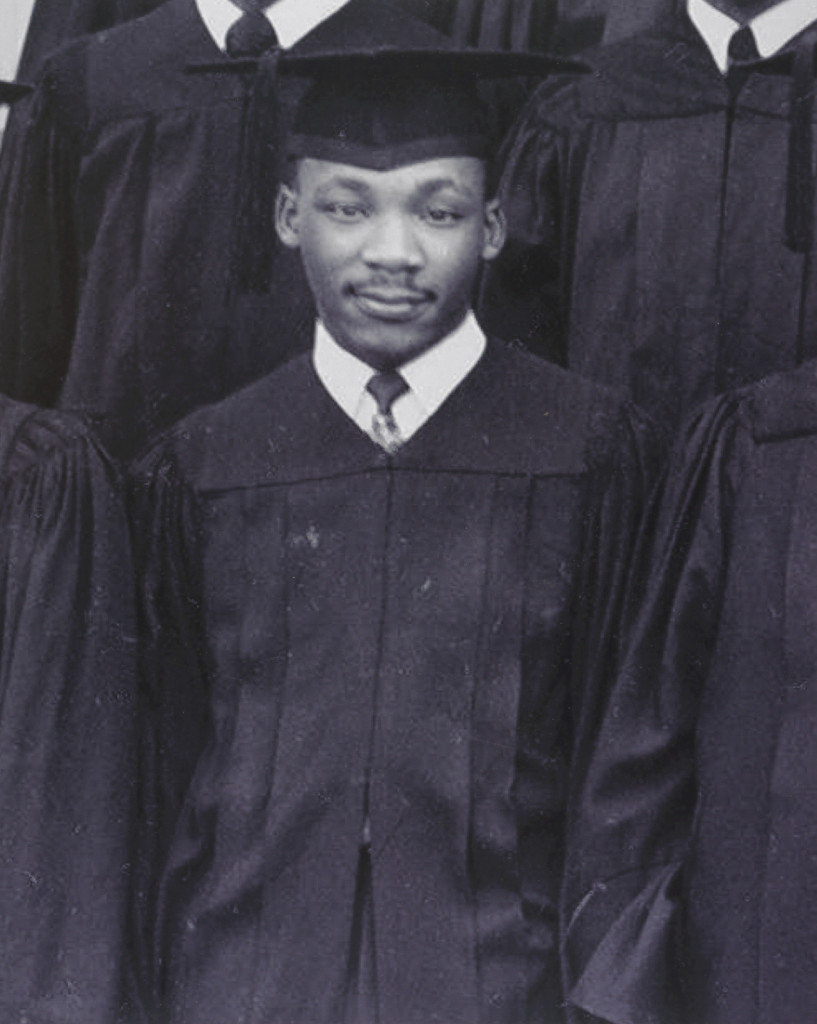 Picture from Dr. King's graduation from Morehouse 