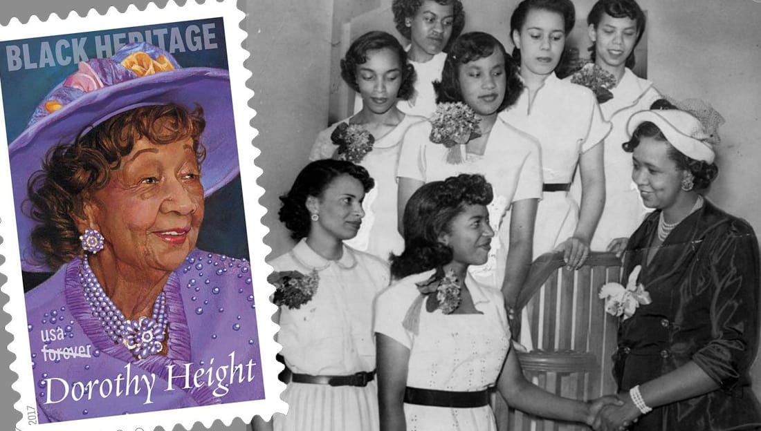 DOROTHY HEIGHT DELTA SIGMA THETA STAMP - Watch The Yard