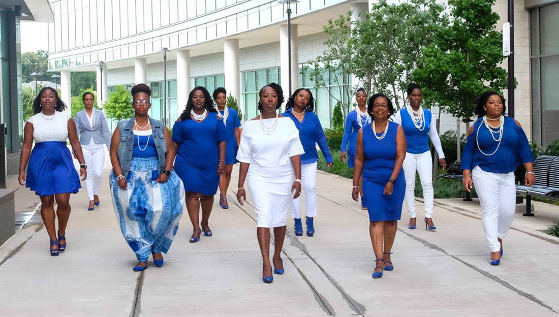 zeta beta phi chapter grad baltimore sisterhood celebrate photoshoot stunning did their